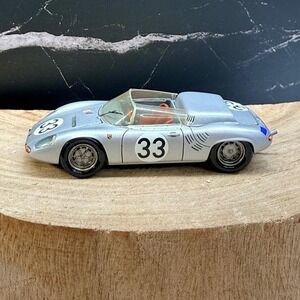 Porsche RS 61 Le Mans 1961 Starter Resin 1:43 Robb Brown Built Silver #33 Car